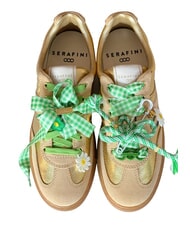 SERAFINI COURT Turnschuhe Goldbeige - Damenschuhe - 5