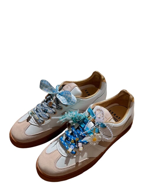 COURT Turnschuhe wei&szlig;e Milch Gold - Damenschuhe