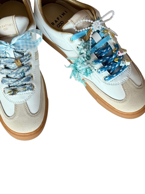 COURT Turnschuhe wei&szlig;e Milch Gold - Damenschuhe