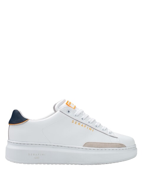 ROGER 2 Turnschuhe wei&szlig; blau - Herrenschuhe
