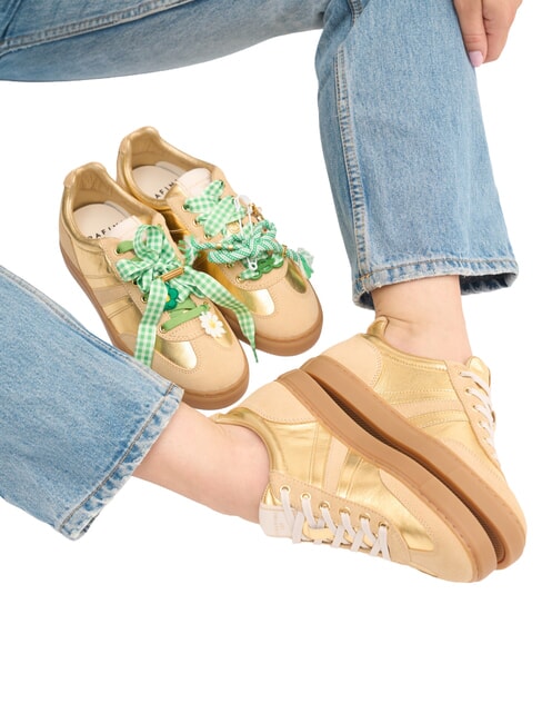 COURT Turnschuhe Goldbeige - Damenschuhe