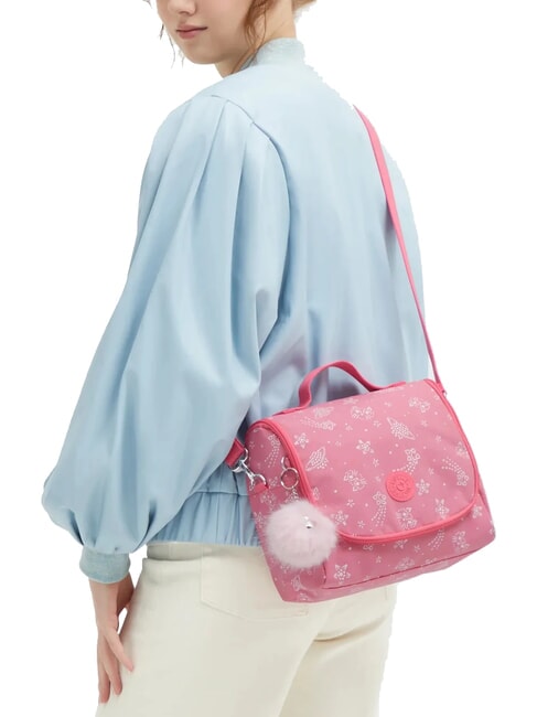 NEW KICHIROU Lunchtasche mit Schultergurt Mittelrosa - Taschen und Accessoires f&uuml;r Kids