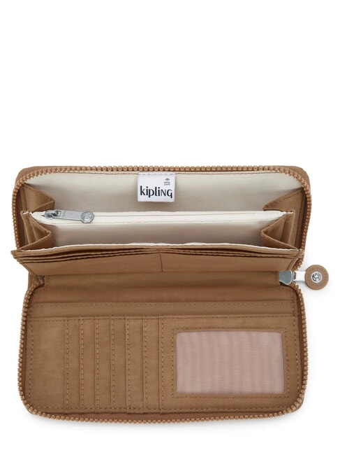 MONEY WORLD Rei&szlig;verschluss-Geldb&ouml;rse fr&uuml;he Br&auml;une - Brieftaschen Damen