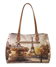 YNOT YESBAG M Schultertasche lustiges Paris - Damentaschen - 2