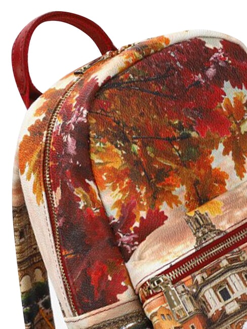 YESBAG Rucksack mit Vordertasche Rom regnet - Damentaschen