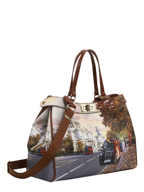 YESBAG XL Schultertasche London-Tourist - Damentaschen