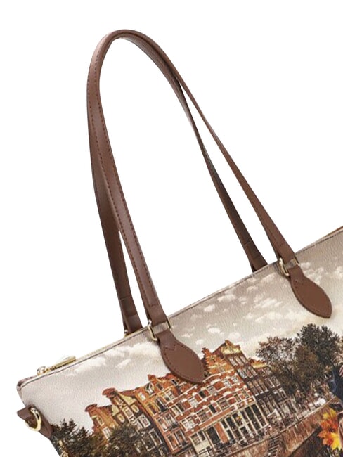 YESBAG Einkaufstasche, Umh&auml;ngetasche Herbst in Holland - Damentaschen