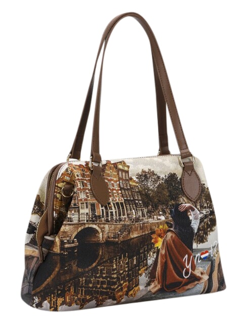 YESBAG M Schultertasche Herbst in Holland - Damentaschen