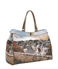 YNOT YESBAG XL Schultertasche romantische Trulli - Damentaschen - 3