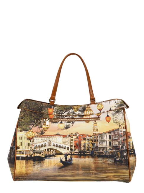 YESBAG XL Schultertasche Weihnachten in Venedig - Damentaschen