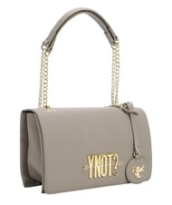 YNOT LOVERS Schultertasche mit Klappe Taupe - Damentaschen - 2