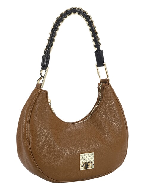 RACHEL Schultertasche mit Ketteneinsatz br&auml;unen - Damentaschen