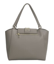 YNOT ROCKER Einkaufstasche mit Schnalle und Nieten Taupe - Damentaschen - 2