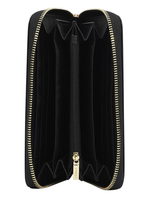 LADY Gro&szlig;e Geldb&ouml;rse mit Rei&szlig;verschluss SCHWARZ - Brieftaschen Damen