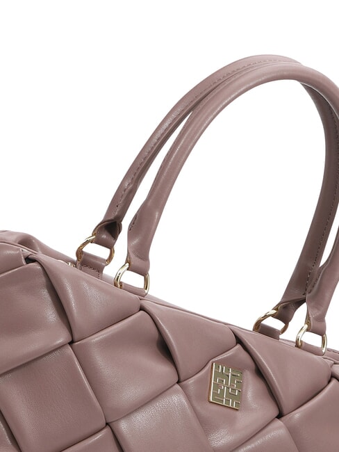 LADY M Handtasche mit Schulterriemen mauve - Damentaschen