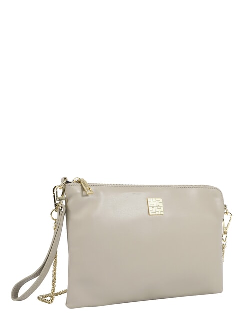 LADY Handtasche mit Kettenschulterriemen Mandel - Damentaschen