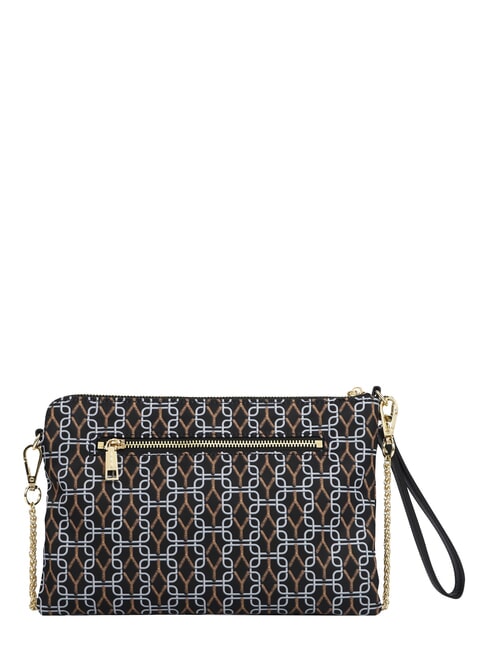 AUDREY Handtasche mit Kettenschulterriemen SCHWARZ - Damentaschen