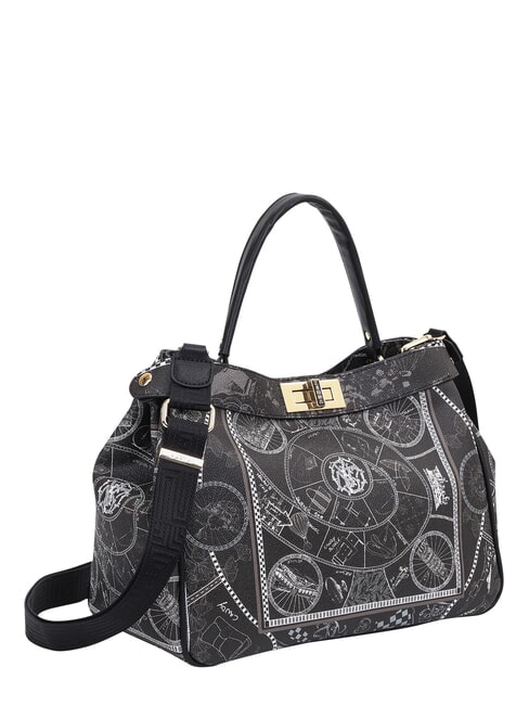 FASHIONOPOLY Handtasche mit Schulterriemen SCHWARZ - Damentaschen