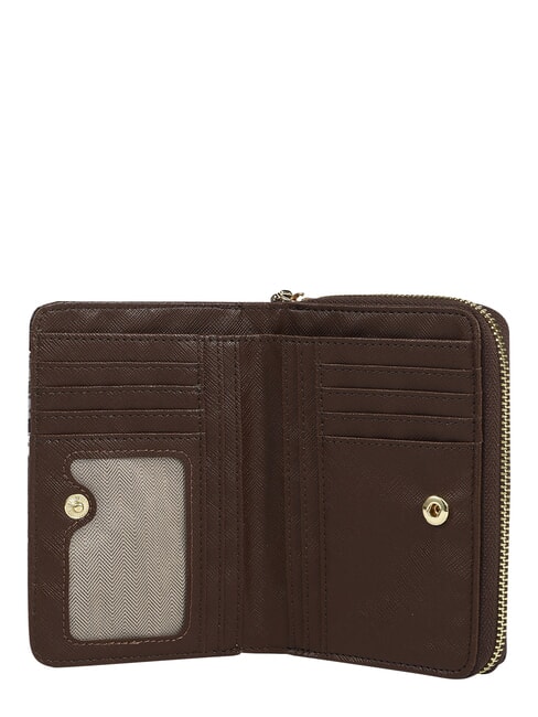 FASHIONOPOLY Mittelgro&szlig;e Geldb&ouml;rse mit Rei&szlig;verschluss Schokolade - Brieftaschen Damen