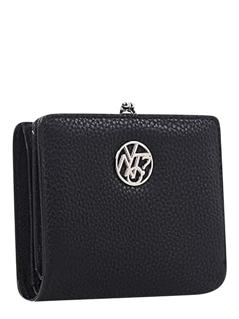 CINDY Kleine Geldb&ouml;rse SCHWARZ - Brieftaschen Damen