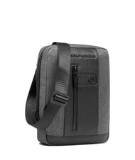 PIQUADRO BRIEF 2 Schultertasche Grau - Umh&auml;ngetaschen Herren - 2