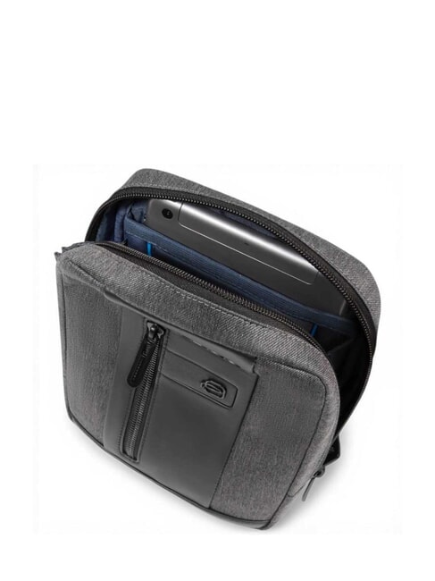 BRIEF 2 Schultertasche Grau - Umh&auml;ngetaschen Herren