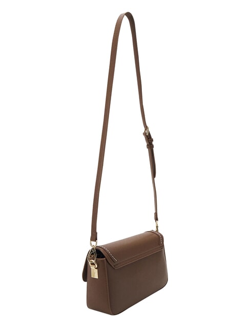 TONGA RE Schultertasche mit Klappe braun - Damentaschen