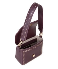 MARIO VALENTINO SHINE RE Tasche mit &Uuml;berschlag und Schultergurt Wein - Damentaschen - 4