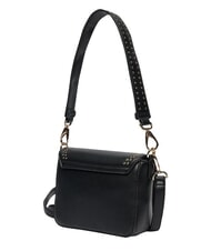 MARIO VALENTINO SHINE RE Tasche mit &Uuml;berschlag und Schultergurt Schwarz - Damentaschen - 2
