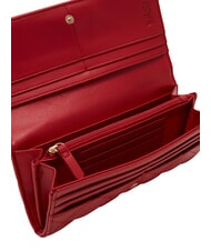 MARIO VALENTINO OCARINA Gro&szlig;e gesteppte Brieftasche Rot - Brieftaschen Damen - 3