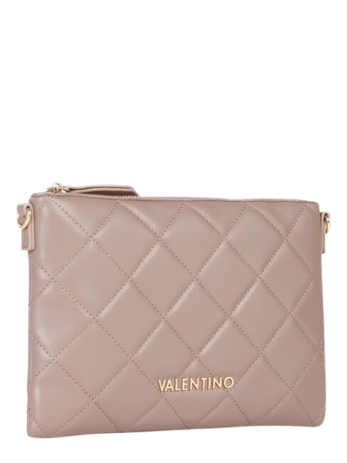 OCARINA Gesteppte Clutch mit Schulterriemen taupe - Damentaschen