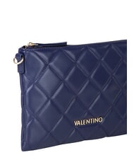 MARIO VALENTINO OCARINA Gesteppte Clutch mit Schulterriemen Blau - Damentaschen - 4