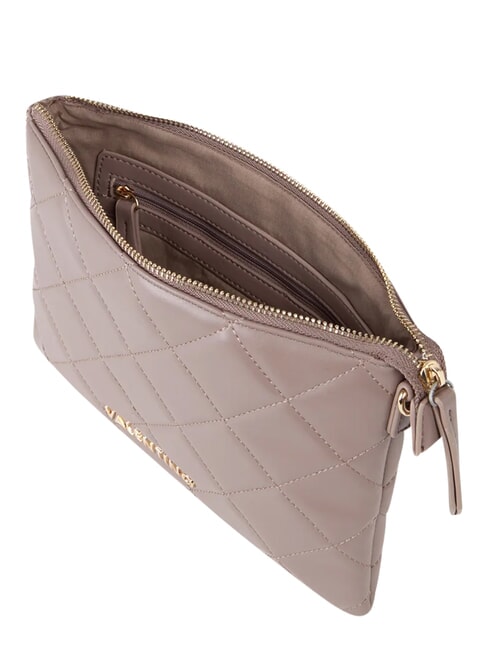OCARINA Gesteppte Clutch mit Schulterriemen Schwarz - Damentaschen