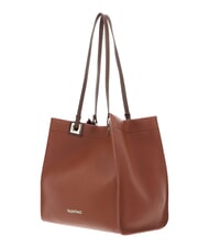 MARIO VALENTINO POST RE Einkaufstasche mit Clutch Leder/Dunkelbraun - Damentaschen - 4