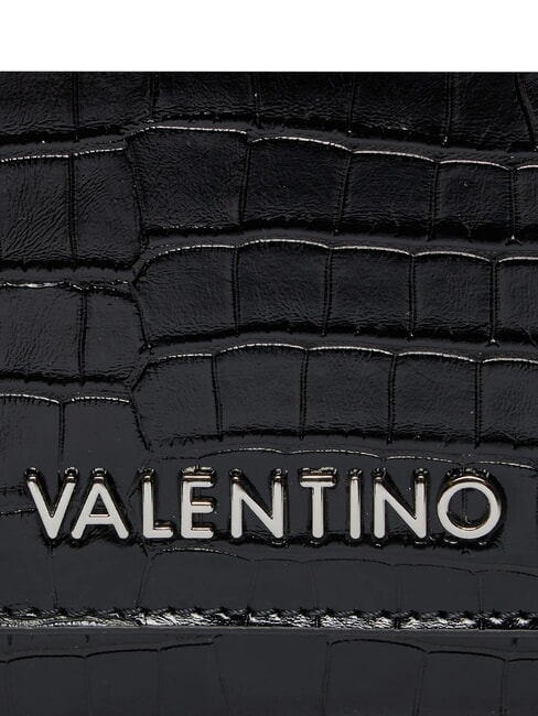 MIRAMAR Kleine Schultertasche mit Klappe Schwarz - Damentaschen