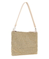 MARIO VALENTINO NABILAH Clutch mit Strasssteinen und Schultergurt Gold - Damentaschen - 2