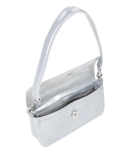MARIO VALENTINO GERANIUM Kleine Schultertasche mit Klappe Silber - Damentaschen - 4