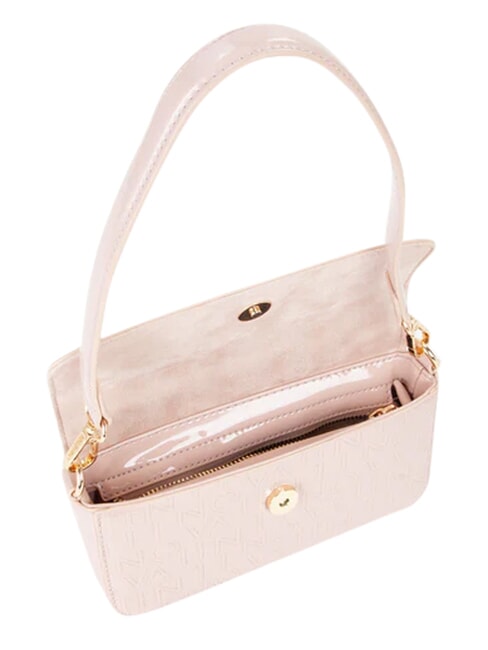 GERANIUM Kleine Schultertasche mit Klappe Pulver - Damentaschen