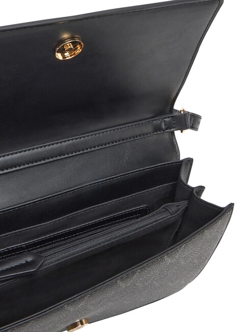 LADY RE Schultertasche, doppelt tragbar schwarz/mehrfarbig - Damentaschen