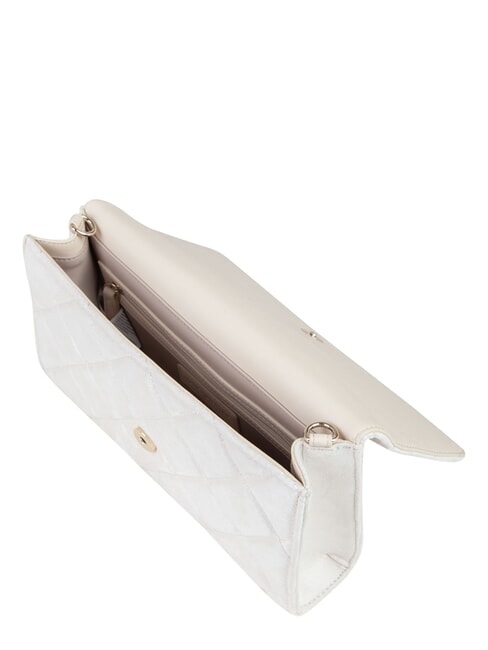 CHARLOTTE Clutch mit Kettenschulterriemen ecru - Damentaschen