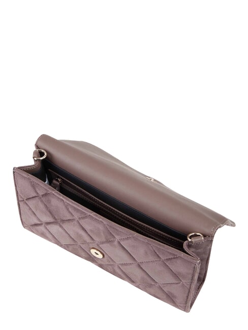 CHARLOTTE Clutch mit Kettenschulterriemen taupe - Damentaschen
