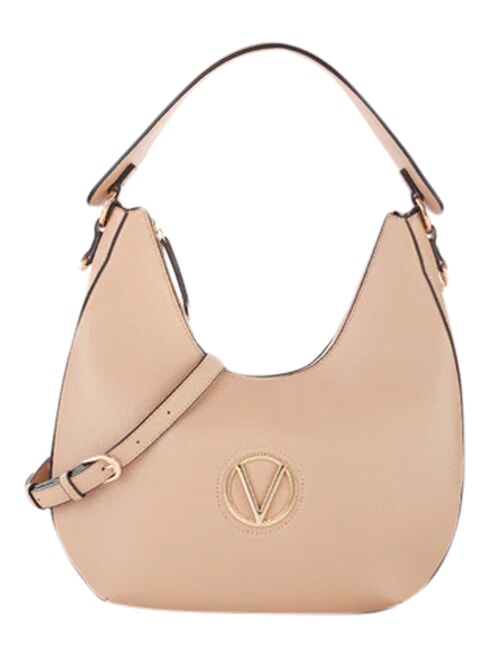 KATONG Schultertasche mit Schultergurt Beige - Damentaschen