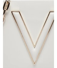 MARIO VALENTINO CONEY Schultertasche mit Klappe Wei&szlig; - Damentaschen - 5