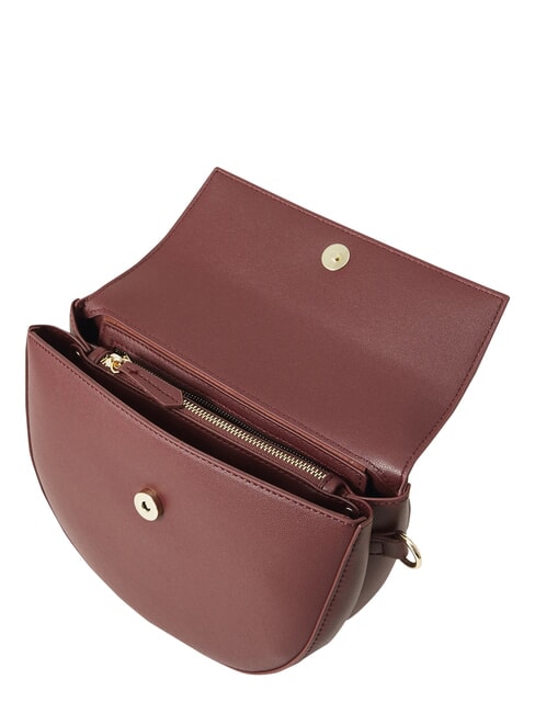 BIGS B Schultertasche mit Klappe Bordeaux - Damentaschen