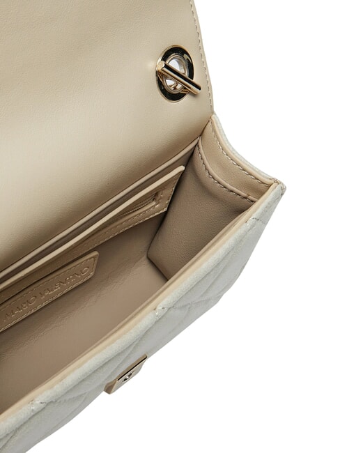 CHARLOTTE Kleine Schultertasche mit Klappe ecru - Damentaschen