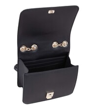 MARIO VALENTINO BRASS Kleine Schultertasche mit Klappe Schwarz - Damentaschen - 4