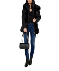 MARIO VALENTINO BRASS Schultertasche mit Klappe Schwarz - Damentaschen - 5