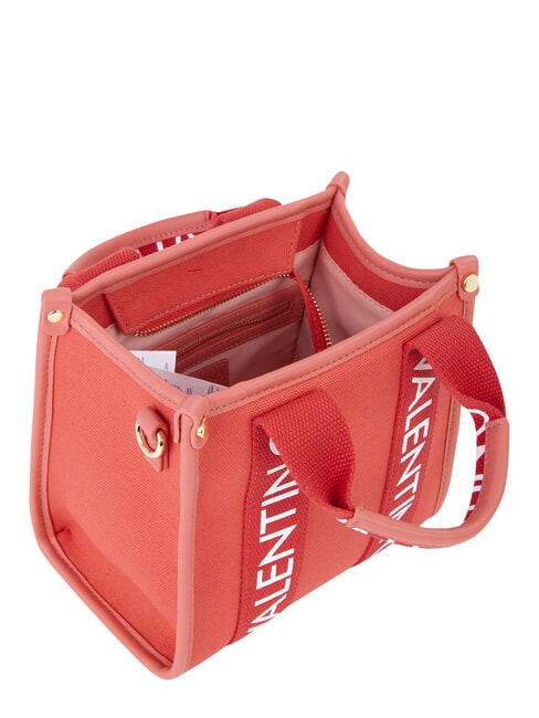 CANDLE Kleine Handtasche aus Segeltuch Koralle - Damentaschen