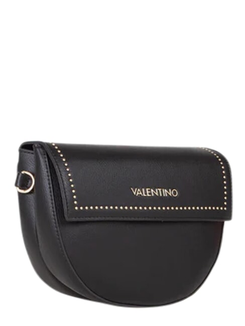 BIGS Schultertasche mit Klappe Schwarz - Damentaschen