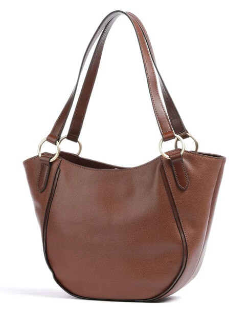 DOMITILLA  Schultertasche, Leder BRAUN - Damentaschen